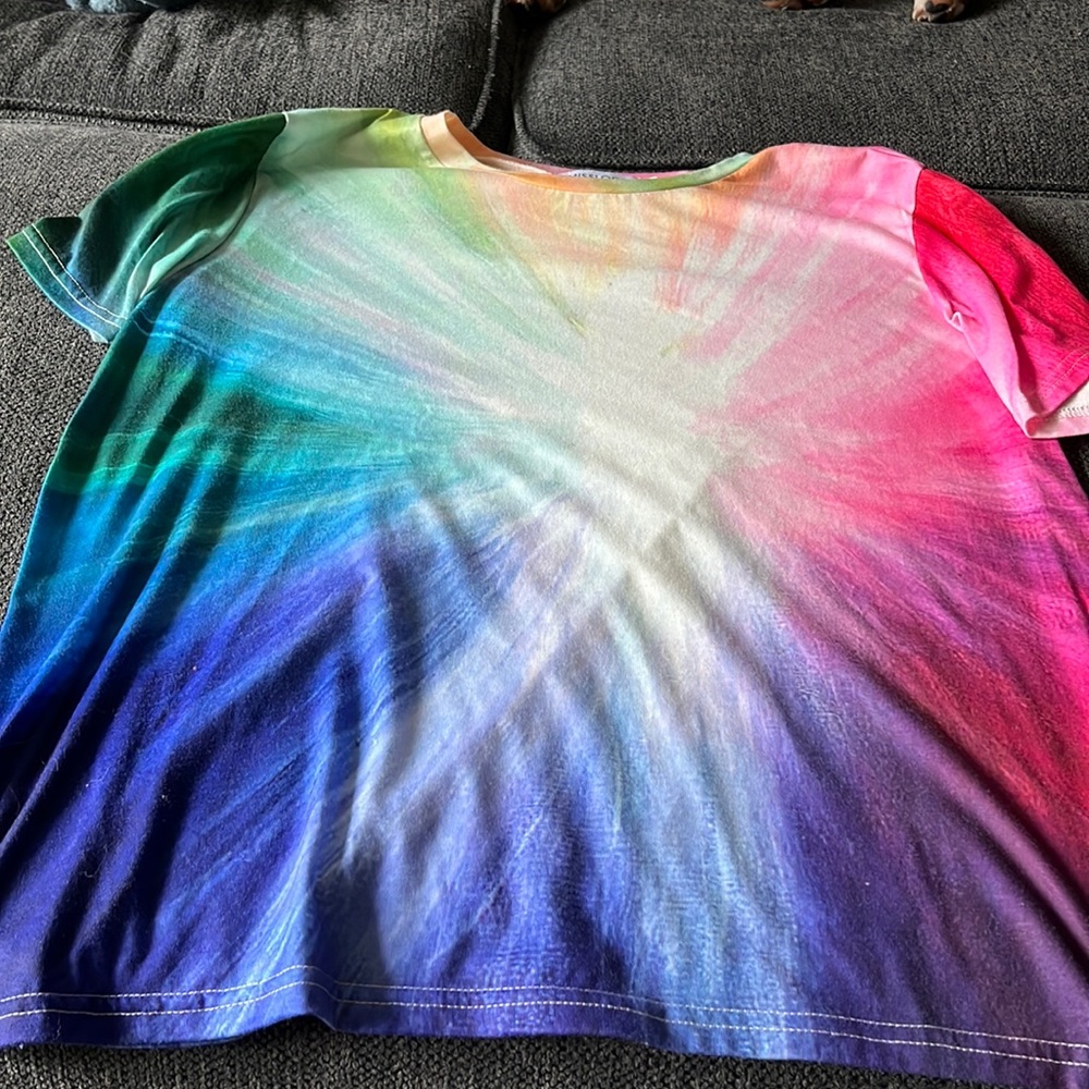 Tie-dye, short sleeve